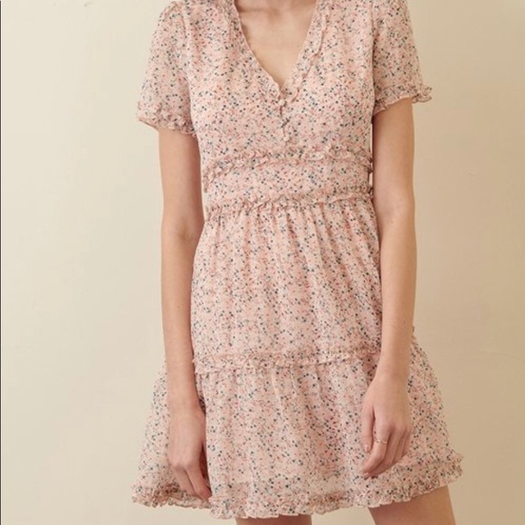 Foreverdolledup Dresses & Skirts - 🌸English Garden Ruffle Dress In Rose🌸